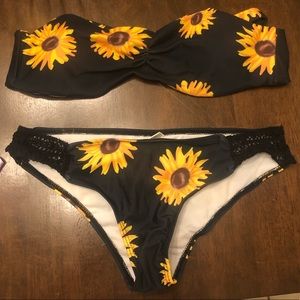 Sunflower bikini set